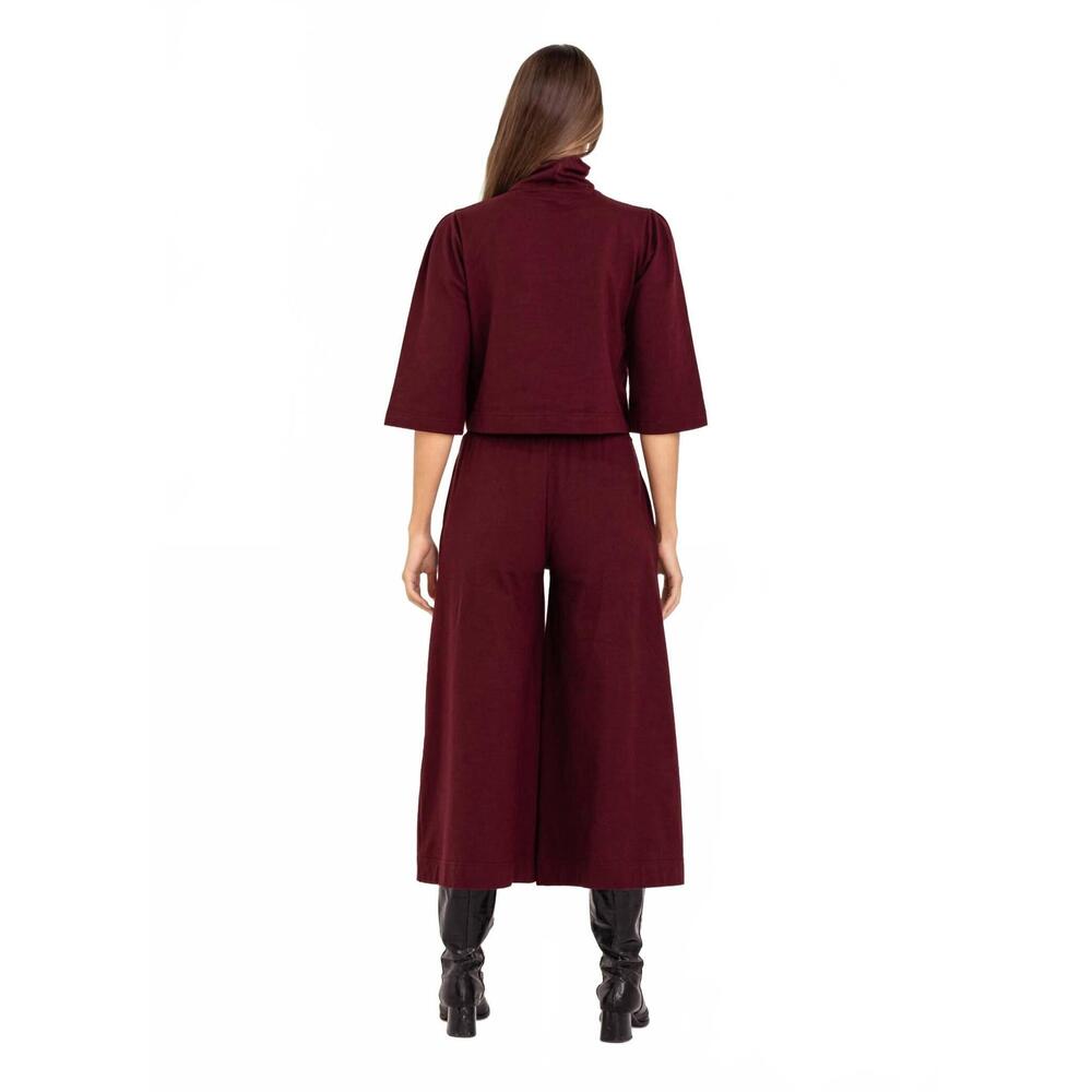 NEW BEL KAZAN atlas pant in oxblood - Picture 2 of 4
